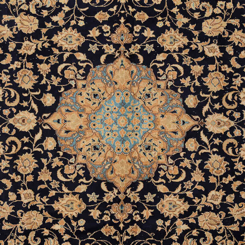 Vintage Hand-Knotted Oriental Rug - 8' 11" x 12' 1" (107" x 145") - K0071943