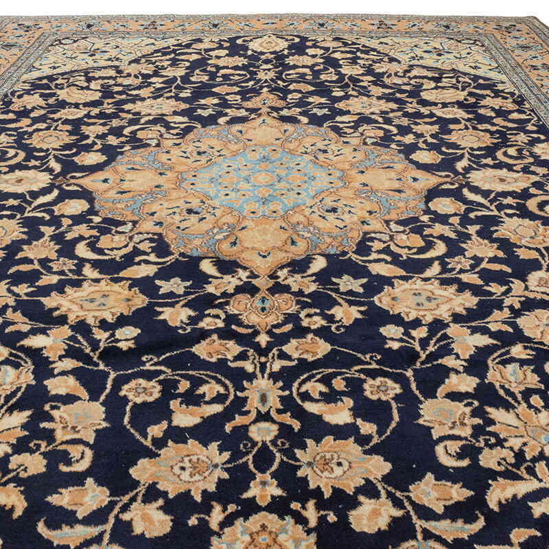 Vintage Hand-Knotted Oriental Rug - 8' 11" x 12' 1" (107" x 145") - K0071943