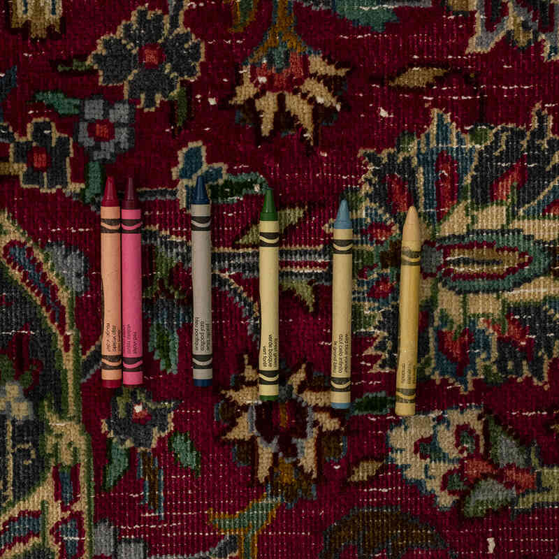 El Dokuma Vintage Halı - 295 cm x 381 cm - K0071944