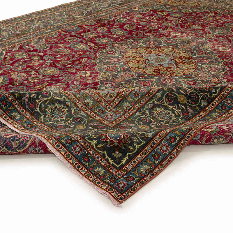 El Dokuma Vintage Halı - 295 cm x 381 cm - K0071944