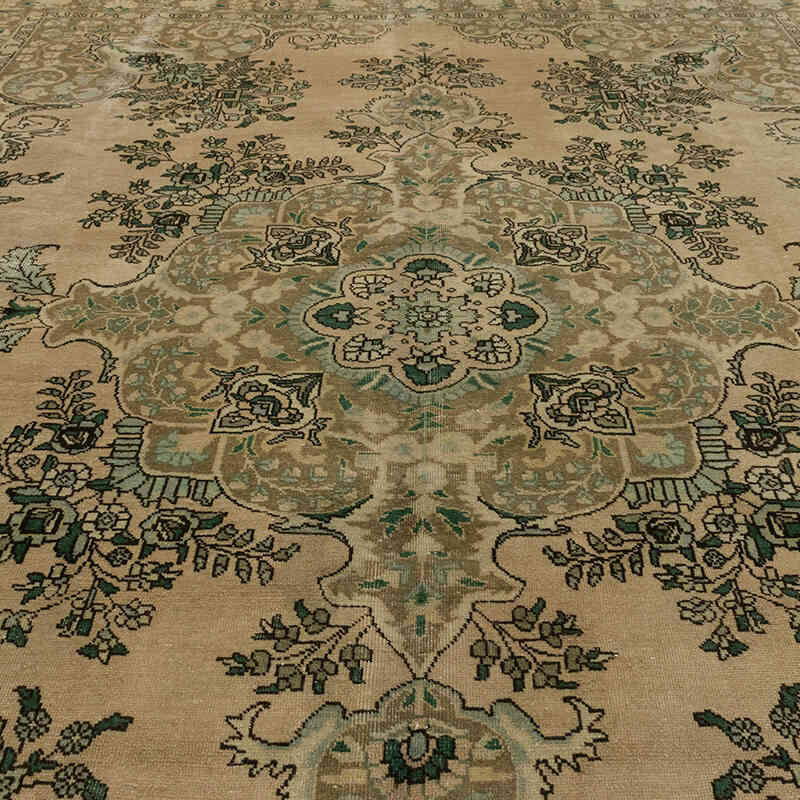 Vintage Hand-Knotted Oriental Rug - 9' 11" x 12' 6" (119" x 150") - K0071947