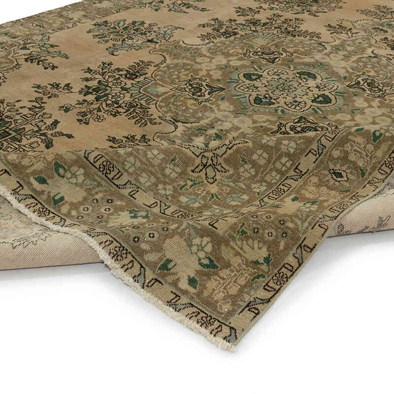 Vintage Hand-Knotted Oriental Rug - 9' 11" x 12' 6" (119" x 150") - K0071947