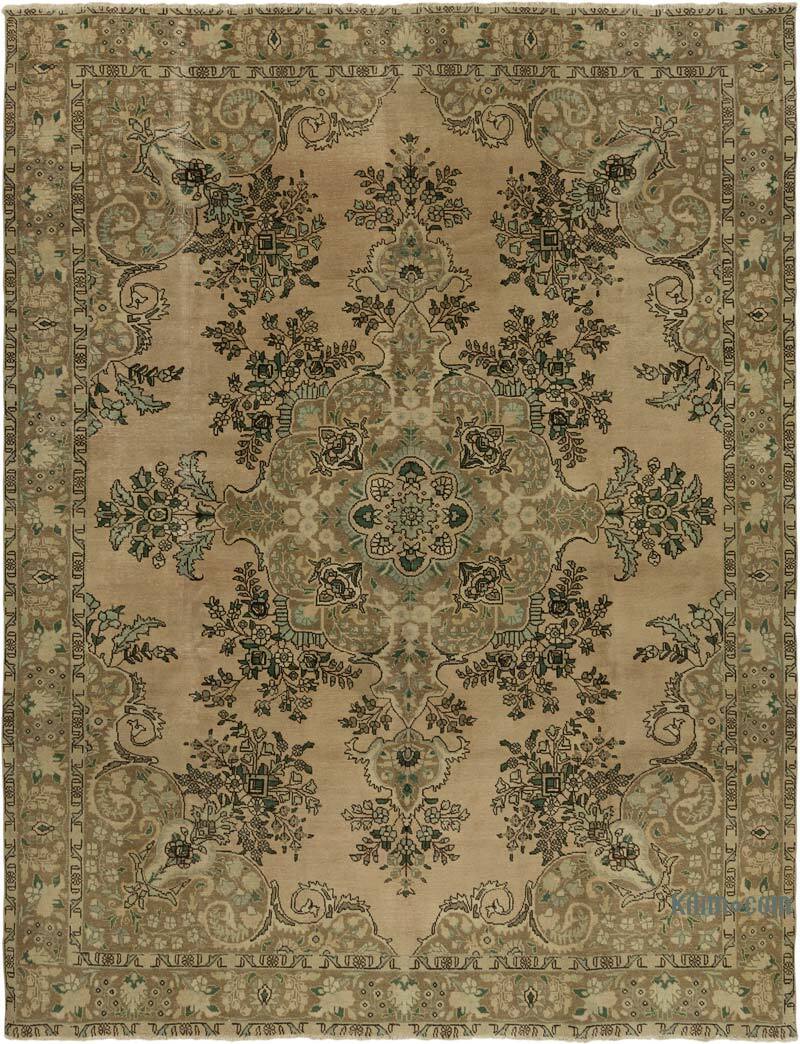 Vintage Hand-Knotted Oriental Rug - 9' 11" x 12' 6" (119" x 150") - K0071947