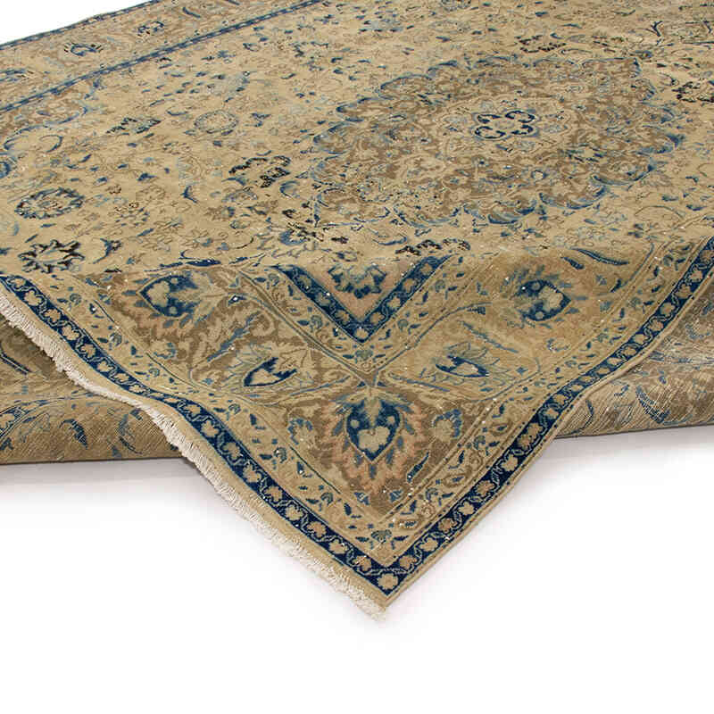 Vintage Hand-Knotted Oriental Rug - 9' 7" x 12' 4" (115" x 148") - K0071951