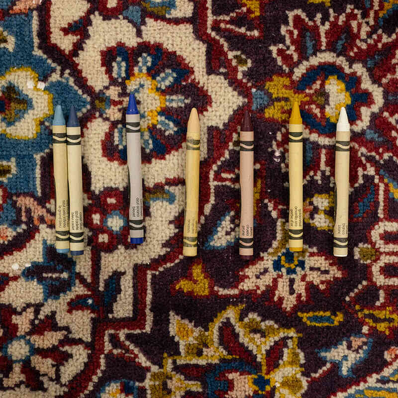 Alfombra Oriental Vintage Anudada a Mano - 300 cm x 392 cm - K0071952