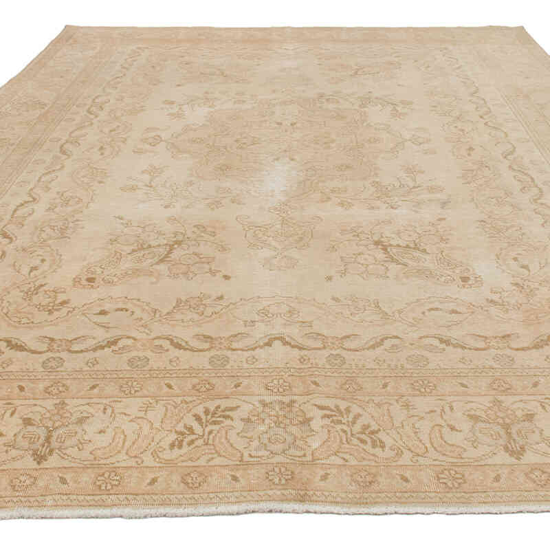 Vintage Hand-Knotted Oriental Rug - 8' 5" x 11' 8" (101" x 140") - K0071954