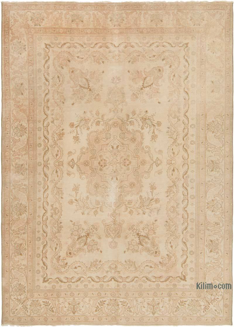 Vintage Hand-Knotted Oriental Rug - 8' 5" x 11' 8" (101" x 140") - K0071954