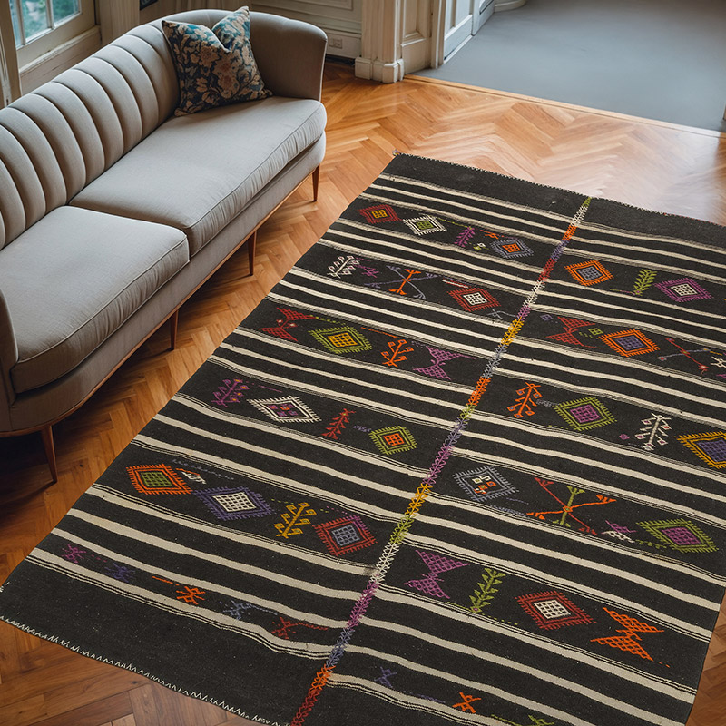 Vintage Anadolu Kilim - 224 cm x 310 cm - K0071961