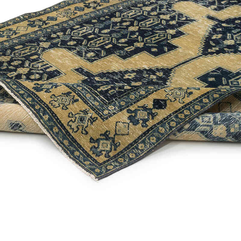 El Dokuma Vintage Halı - 144 cm x 348 cm - K0071962