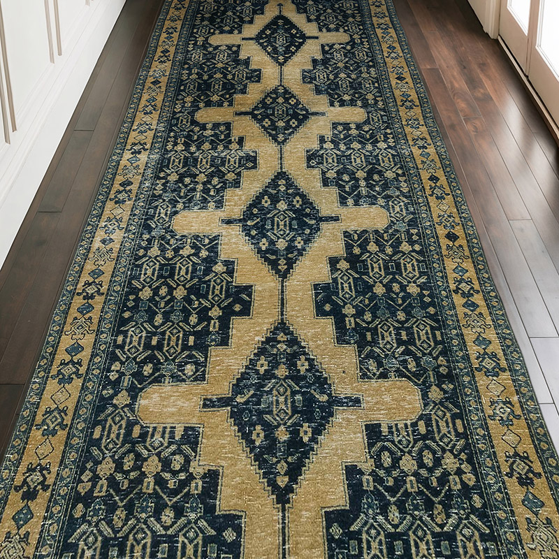 El Dokuma Vintage Halı - 144 cm x 348 cm - K0071962
