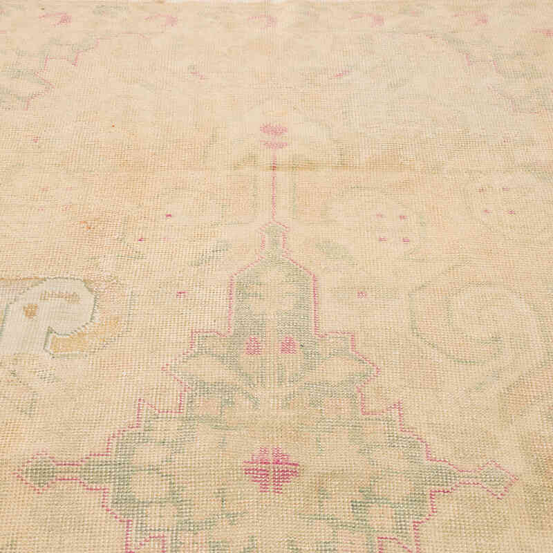 Alfombra Vintage Turca Anudada a Mano - 138 cm x 218 cm - K0071970