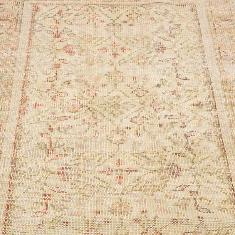 Vintage Turkish Hand-Knotted Rug - 2' 11" x 6' 4" (35" x 76") - K0071972