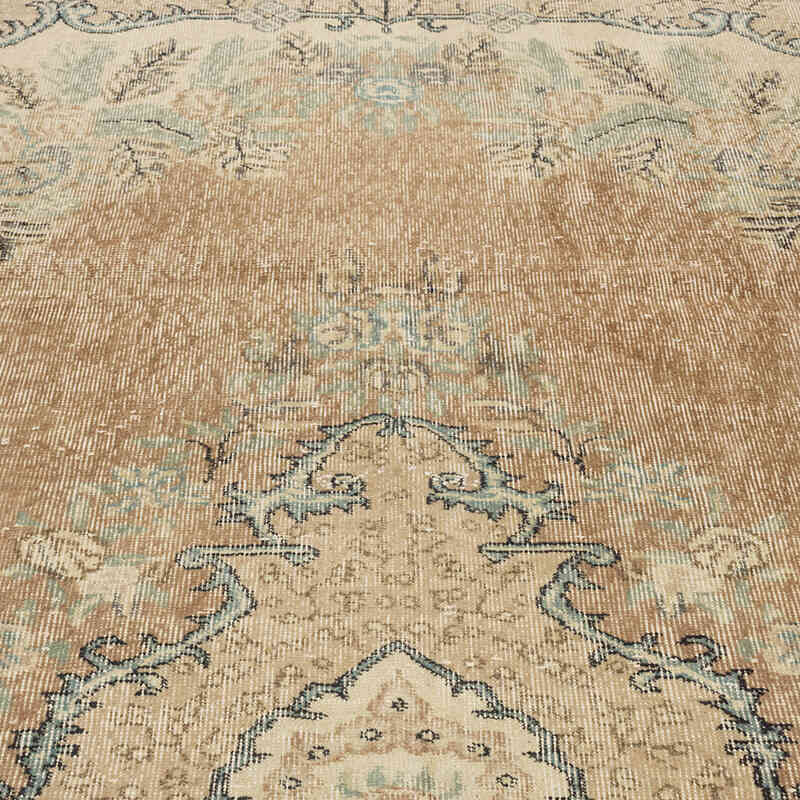 Vintage Turkish Hand-Knotted Rug - 5' 9" x 9' 1" (69" x 109") - K0071974