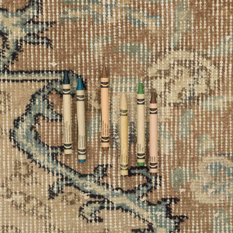 Vintage Turkish Hand-Knotted Rug - 5' 9" x 9' 1" (69" x 109") - K0071974