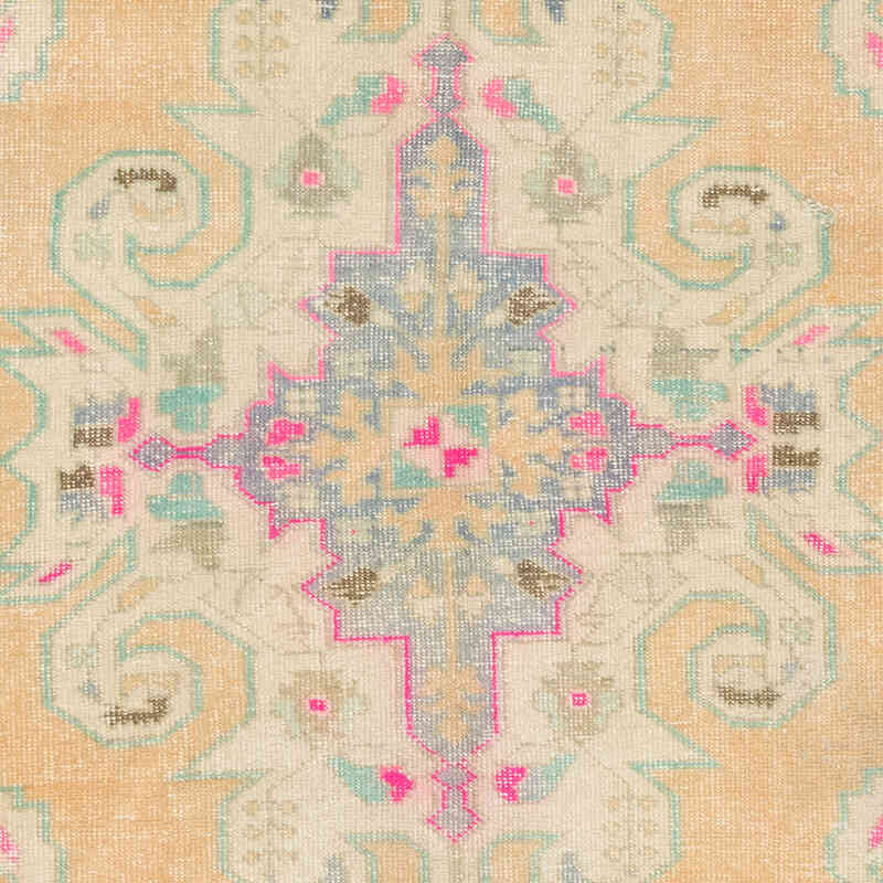 Vintage Turkish Hand-Knotted Rug - 3' 3" x 7' 4" (39" x 88") - K0071983