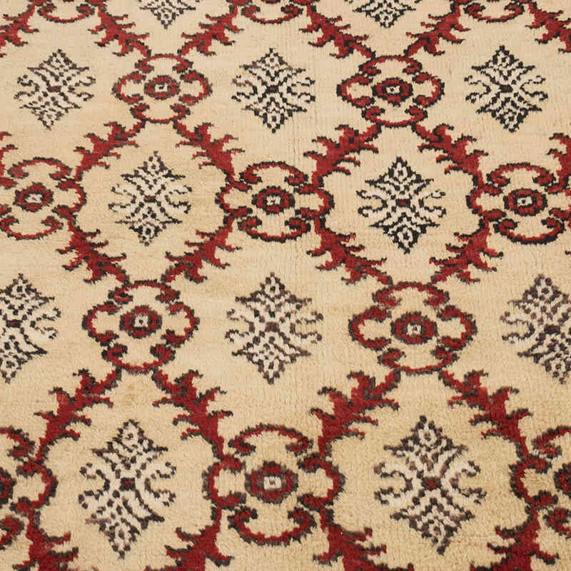 Vintage Turkish Hand-Knotted Rug - 3'  x 6' 5" (36" x 77") - K0071986