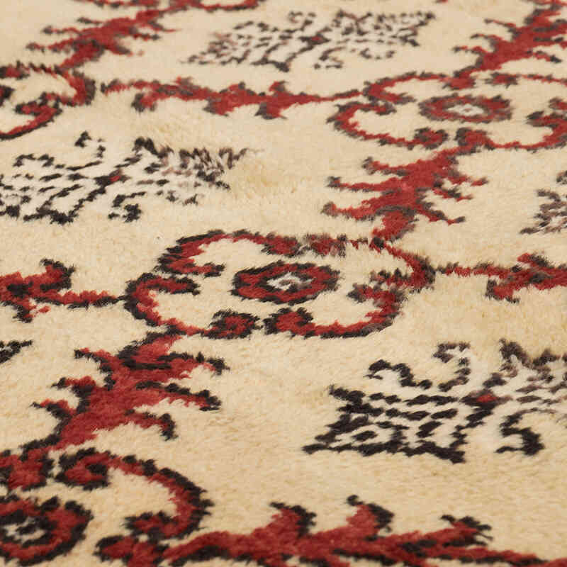 Vintage Turkish Hand-Knotted Rug - 3'  x 6' 5" (36" x 77") - K0071986