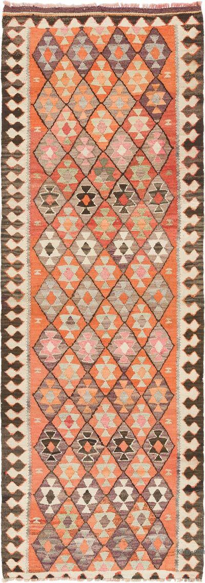 Vintage Anadolu Kilim Yolluk - 90 cm x 260 cm