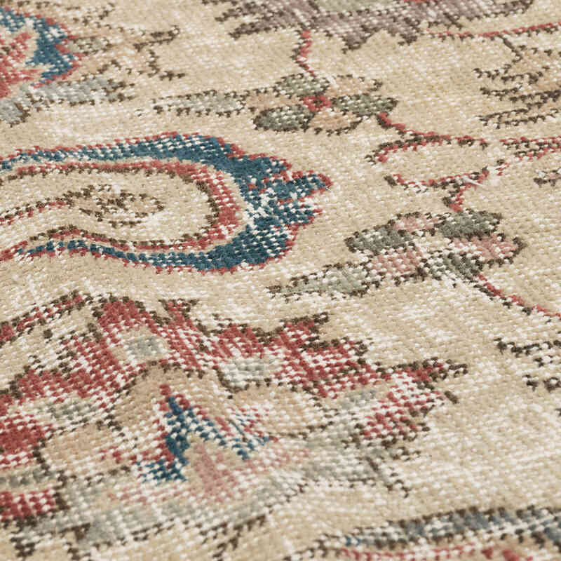 Alfombra Vintage Turca Anudada a Mano - 190 cm x 285 cm - K0071997