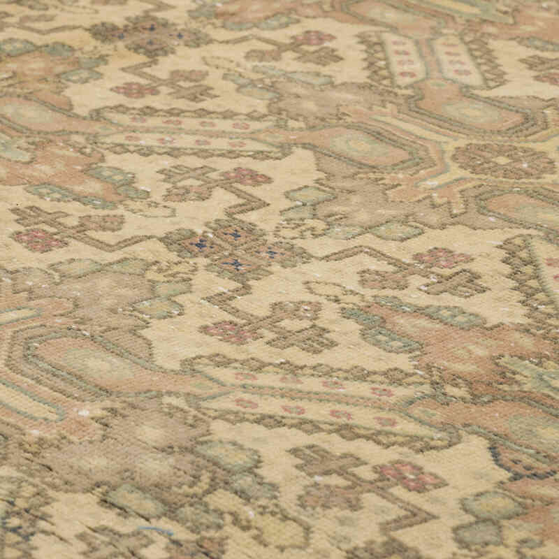 Alfombra Vintage Turca Anudada a Mano - 194 cm x 288 cm - K0072021