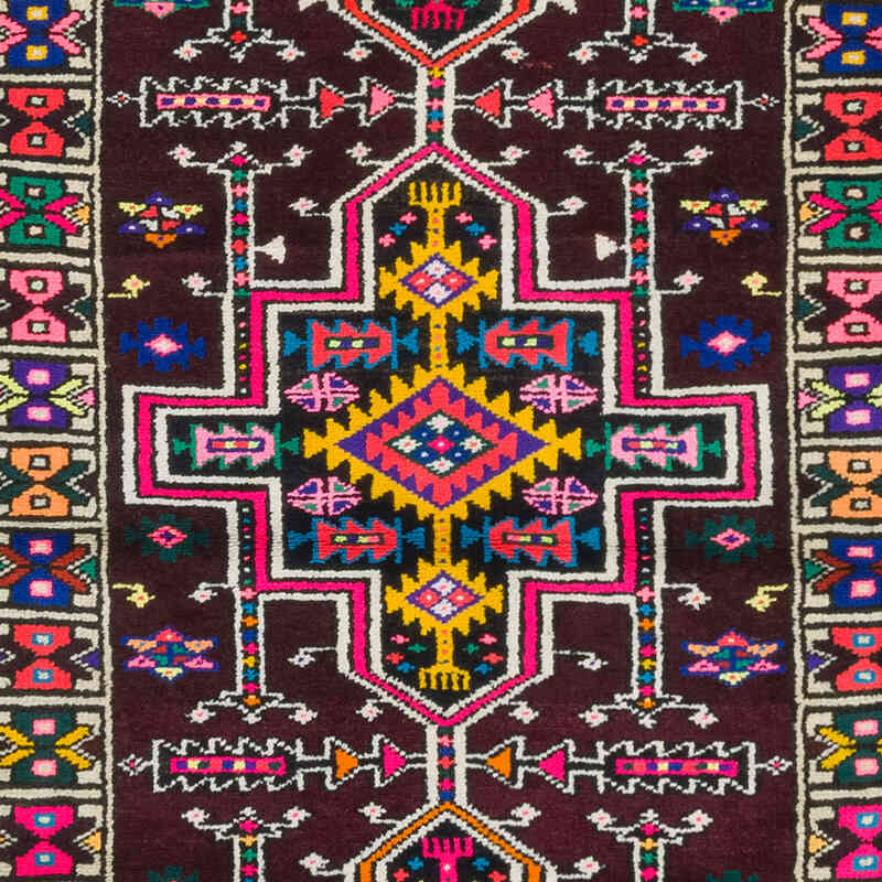 Alfombra Vintage de pasillo - 92 cm x 365 cm - K0072022