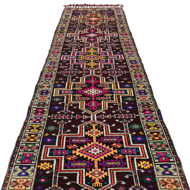 Alfombra Vintage de pasillo - 92 cm x 365 cm - K0072022