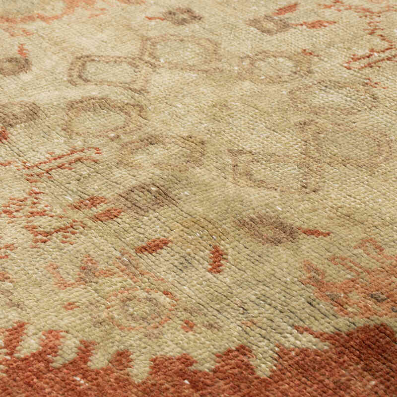 Vintage Turkish Hand-Knotted Runner - 3' 3" x 10' 1" (39" x 121") - K0072024