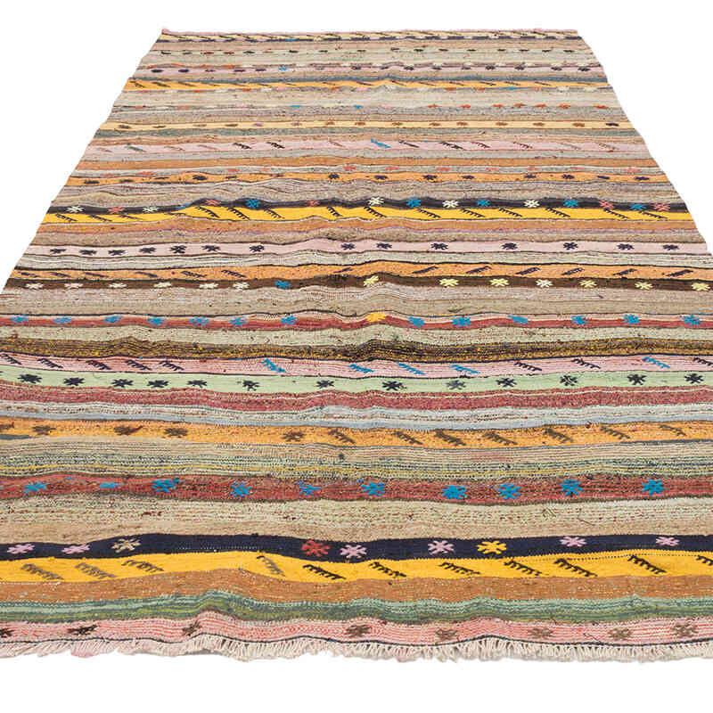 Alfombra Vintage Kilim Turca - 157 cm x 290 cm - K0072029