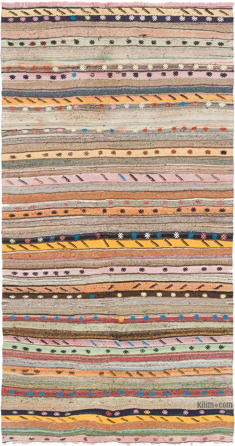 Alfombra Vintage Kilim Turca - 157 cm x 290 cm - K0072029