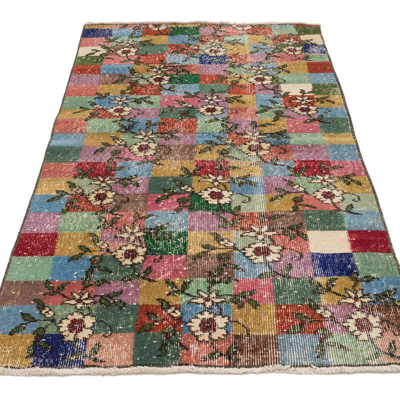 Vintage Turkish Hand-Knotted Rug - 2' 9" x 5' 7" (33" x 67") - K0072042