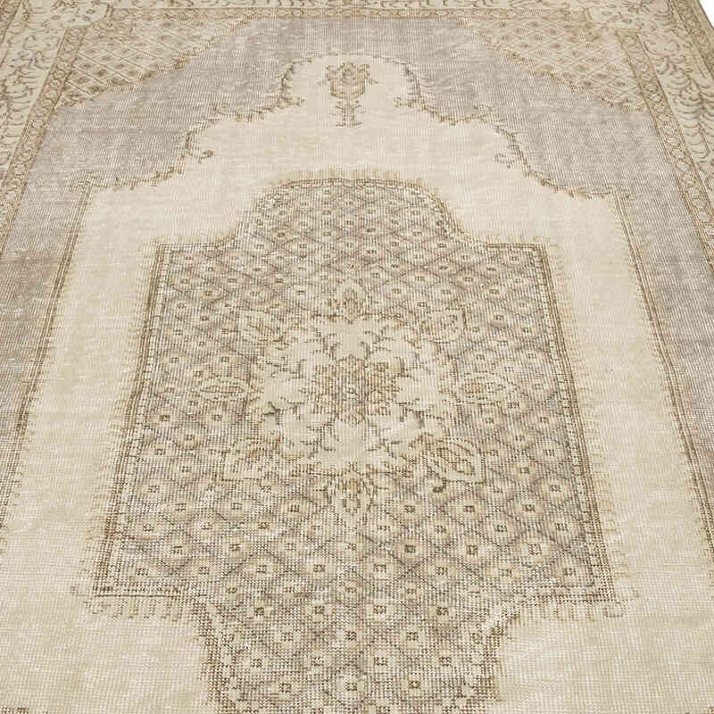 Vintage Turkish Hand-Knotted Rug - 5' 10" x 9' 1" (70" x 109") - K0072050
