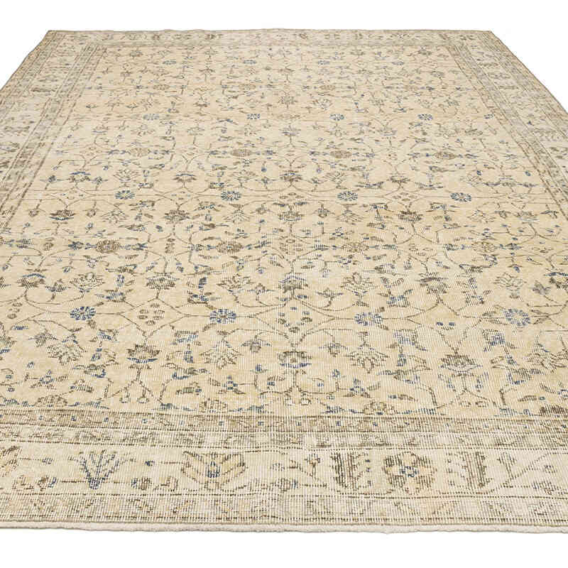Alfombra Vintage Turca Anudada a Mano - 220 cm x 300 cm - K0072054