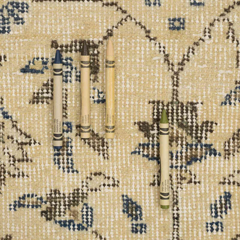 Alfombra Vintage Turca Anudada a Mano - 220 cm x 300 cm - K0072054