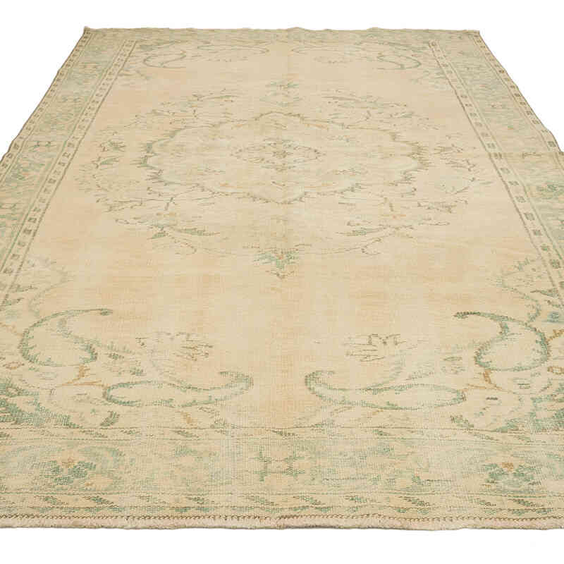 Vintage Turkish Hand-Knotted Rug - 5' 11" x 9' 7" (71" x 115") - K0072055