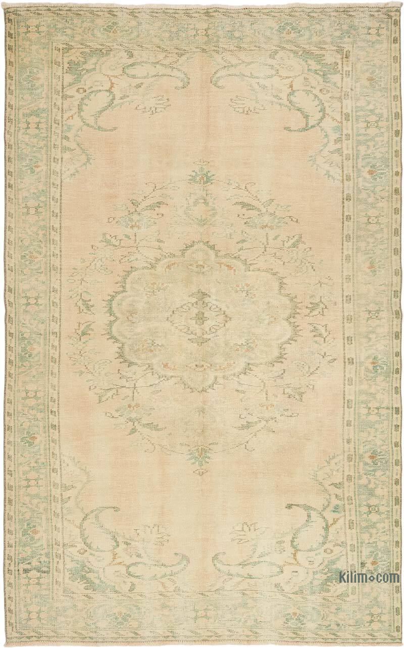 Vintage Turkish Hand-Knotted Rug - 5' 11" x 9' 7" (71" x 115") - K0072055
