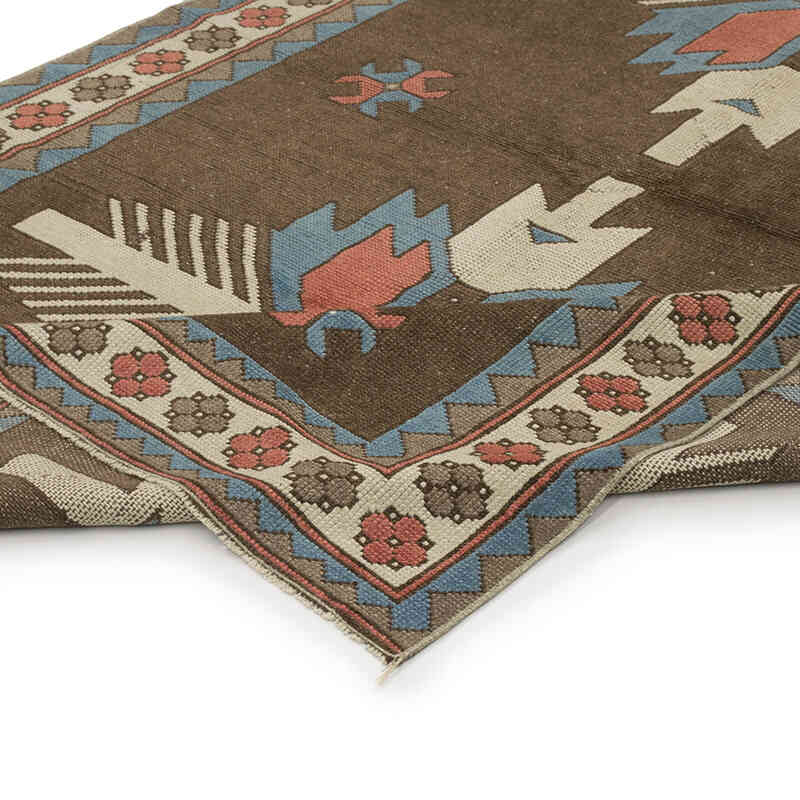 Vintage Turkish Hand-Knotted Rug - 5' 5" x 8' 5" (65" x 101") - K0072062
