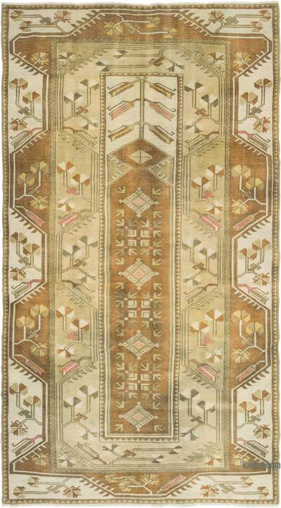 El Dokuma Vintage Halı - 128 cm x 228 cm