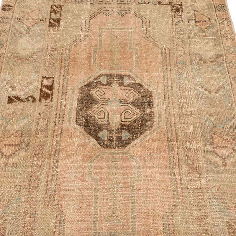 Alfombra Vintage Turca Anudada a Mano - 92 cm x 147 cm - K0072071