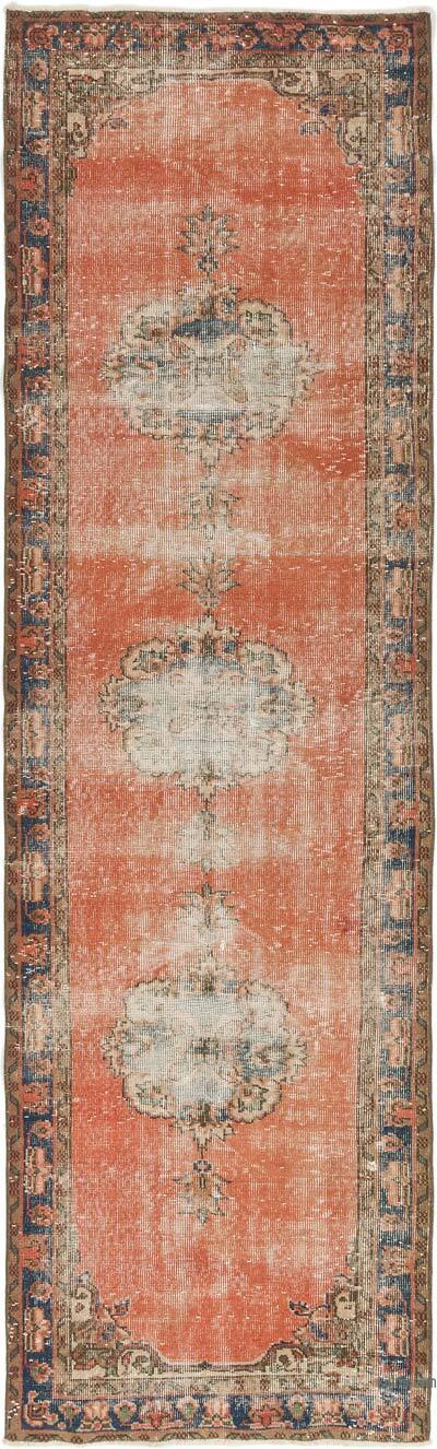 Alfombra Turca Vintage De Pasillo - 98 cm x 328 cm