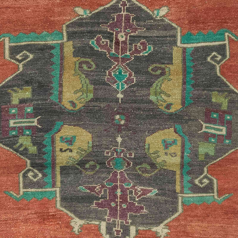 Vintage Turkish Hand-Knotted Runner - 3'  x 12' 1" (36" x 145") - K0072075