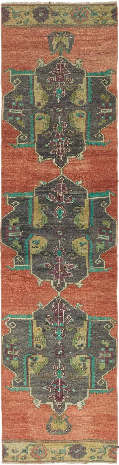 Vintage Anadolu Yolluk - 92 cm x 368 cm