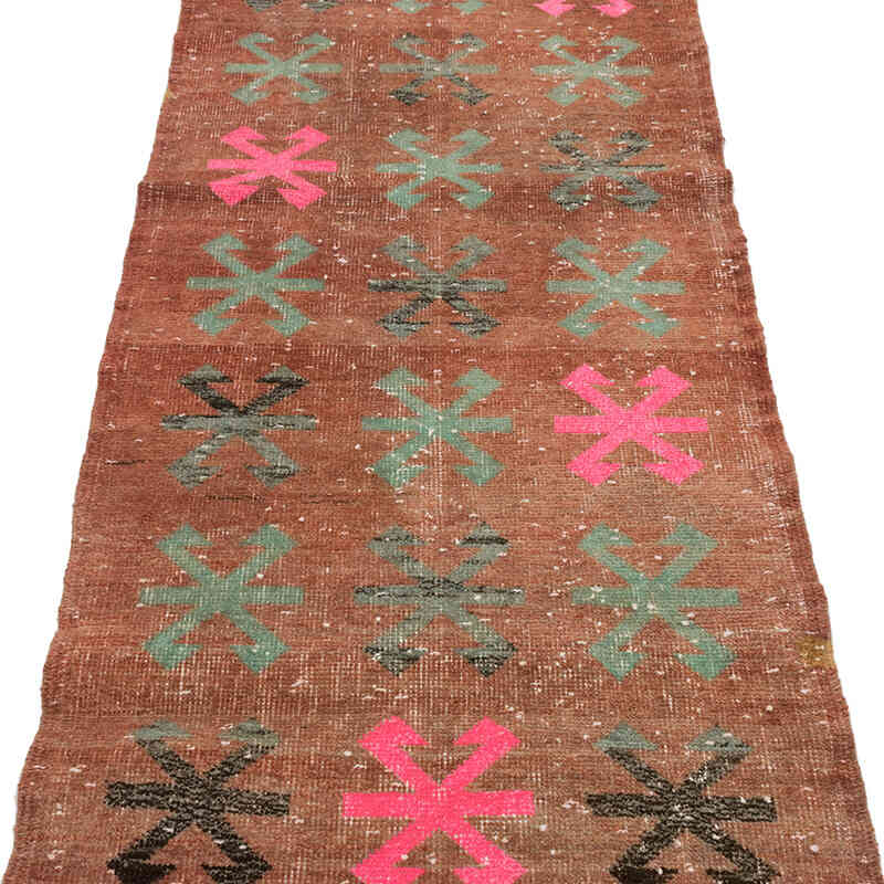 Alfombra Turca Vintage De Pasillo - 74 cm x 284 cm - K0072076