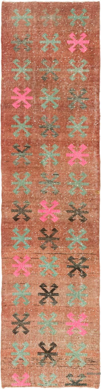 Vintage Anadolu Yolluk - 74 cm x 284 cm