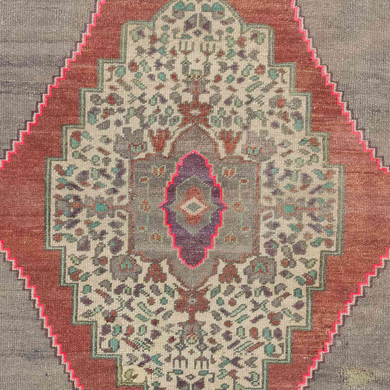 Vintage Anadolu Yolluk - 87 cm x 274 cm - K0072077
