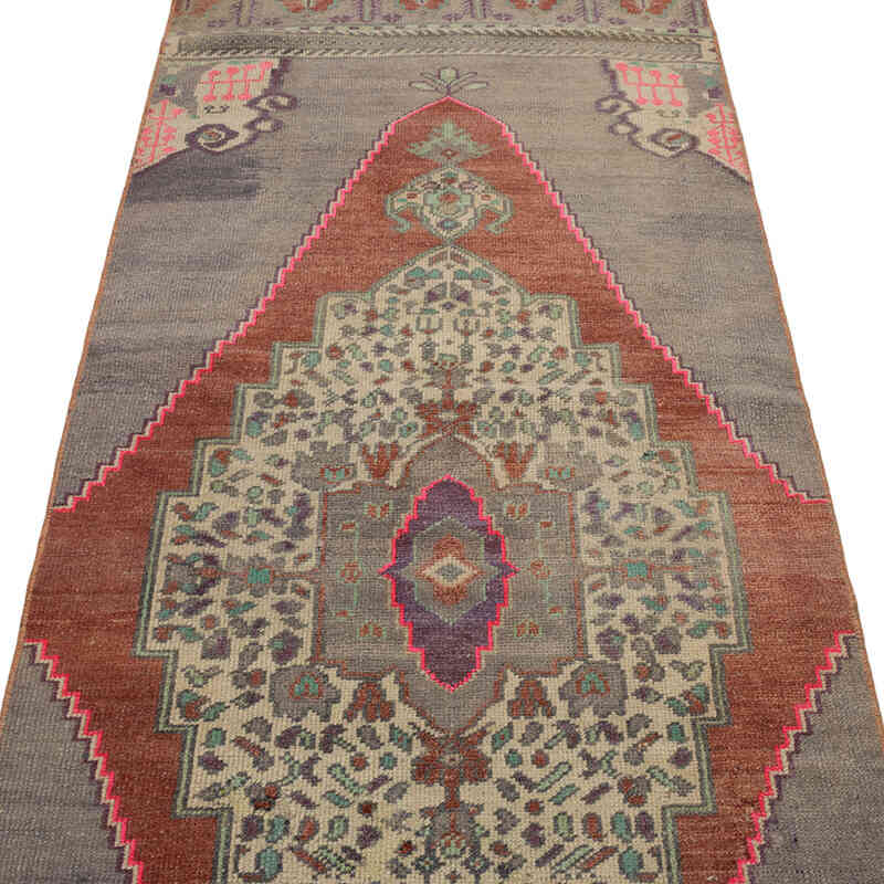 Vintage Anadolu Yolluk - 87 cm x 274 cm - K0072077