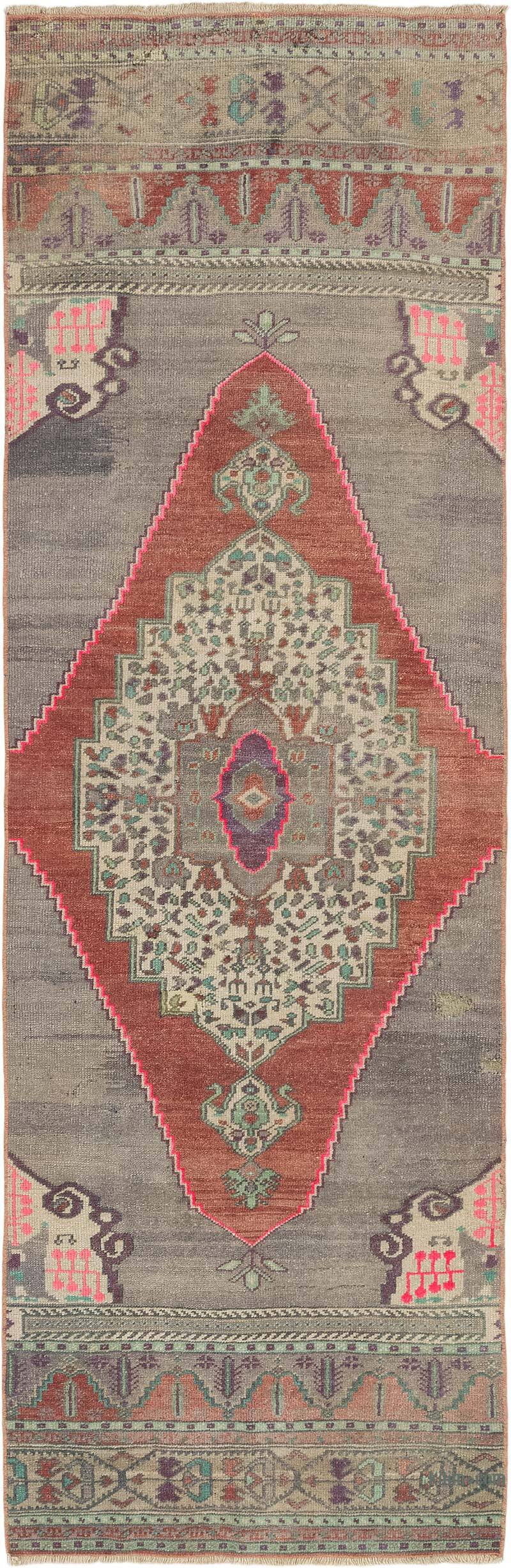 Vintage Anadolu Yolluk - 87 cm x 274 cm - K0072077