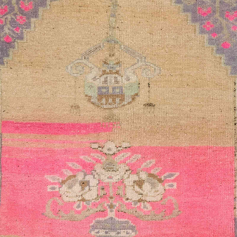 Vintage Turkish Hand-Knotted Rug - 3' 5" x 4' 4" (41" x 52") - K0072080