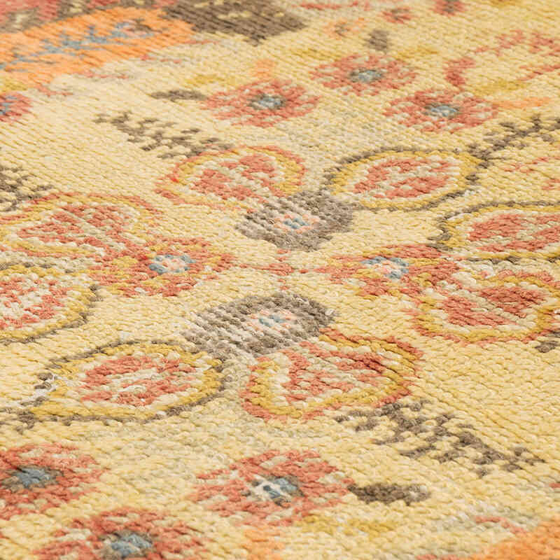 Vintage Turkish Hand-Knotted Rug - 3' 4" x 7' 7" (40" x 91") - K0072082