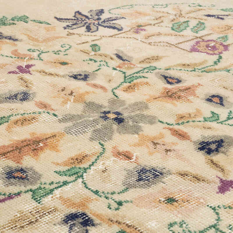 El Dokuma Vintage Halı - 205 cm x 260 cm - K0072084