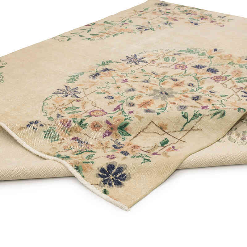 El Dokuma Vintage Halı - 205 cm x 260 cm - K0072084